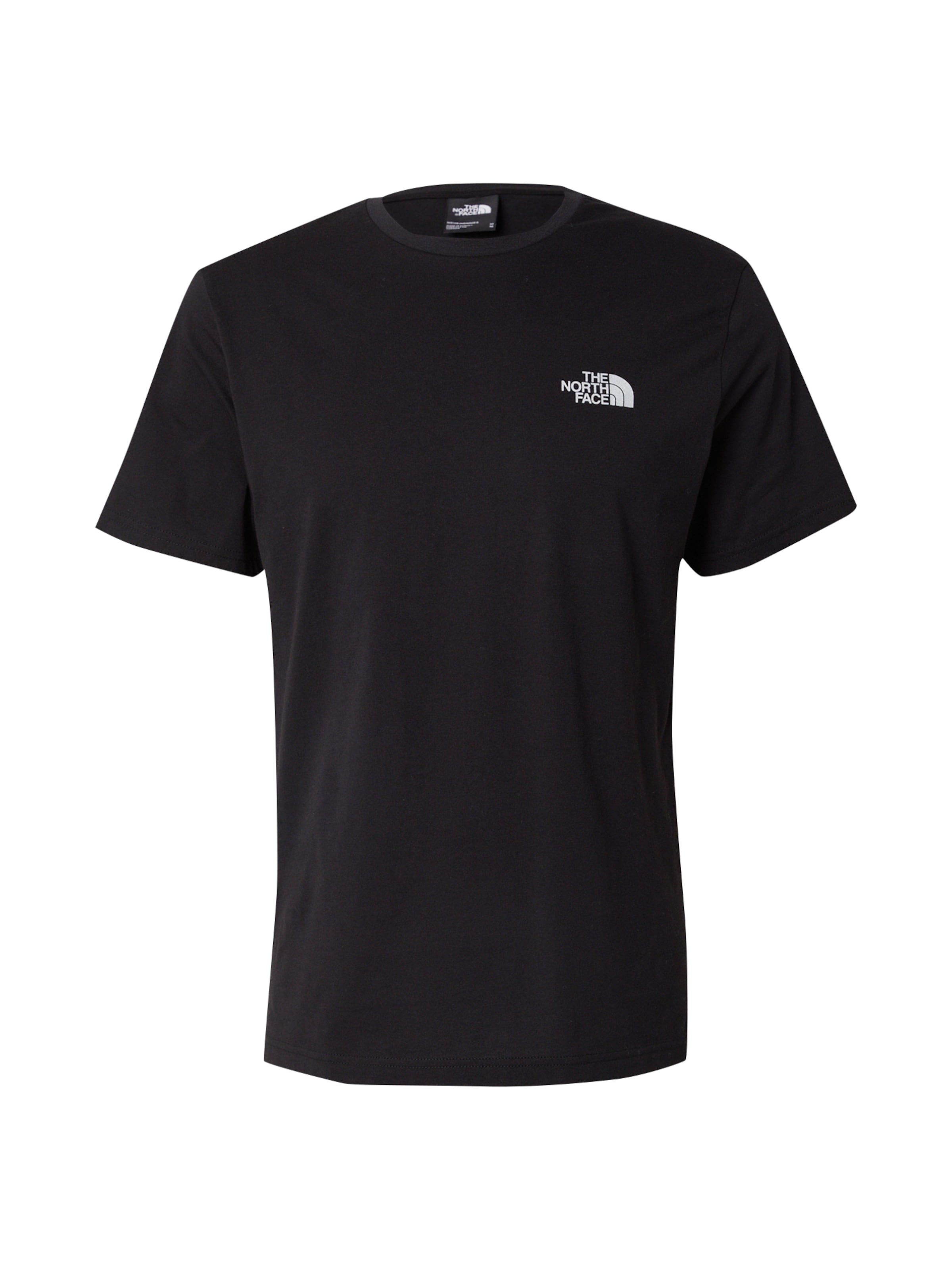 T-Shirt THE NORTH FACE en noir : devant