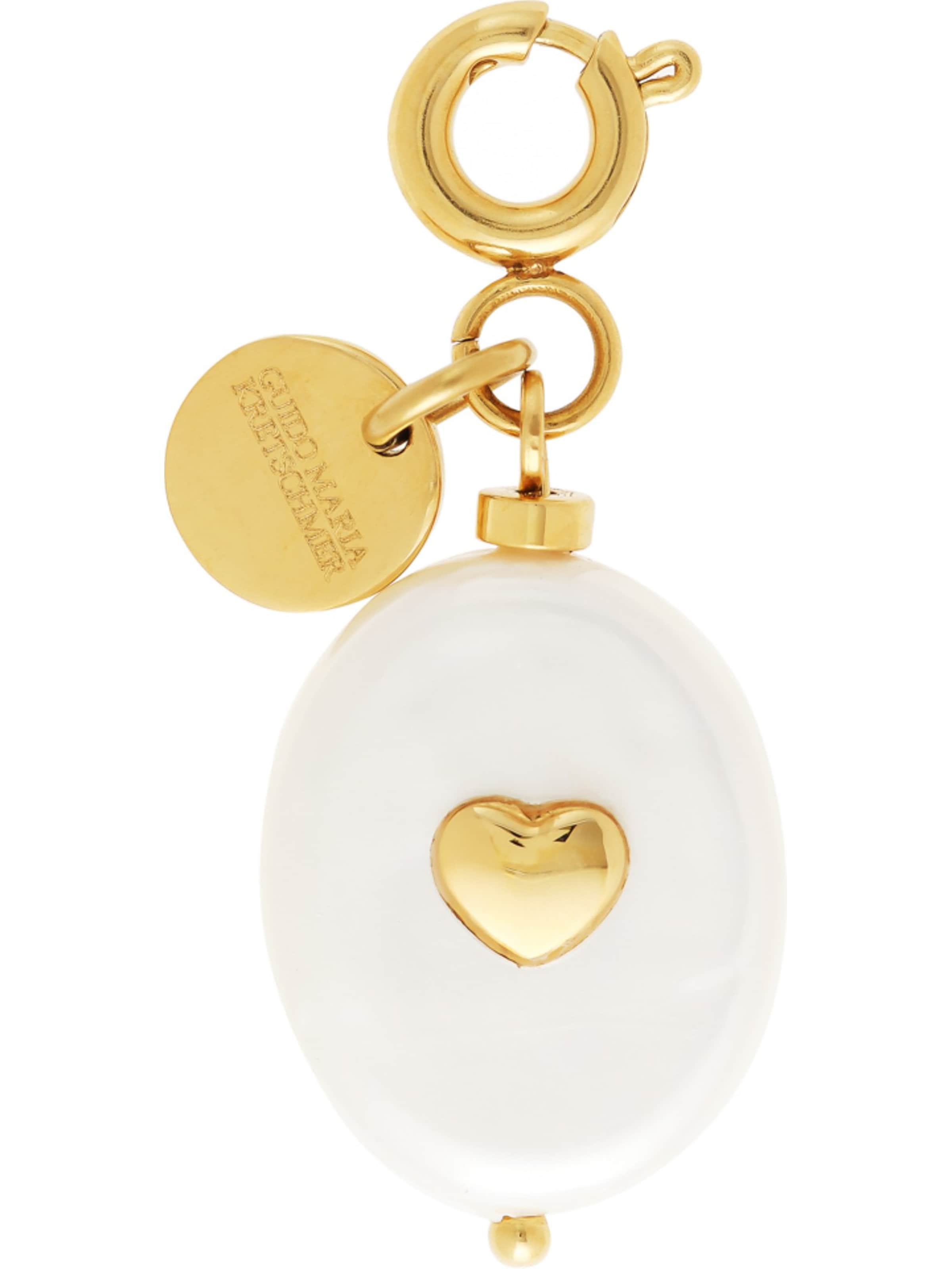 Guido Maria Kretschmer Jewellery Anhänger in Gelb: Vorderseite