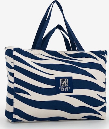 SummerGear Strandtas 'Duna XL' in Blauw: voorkant