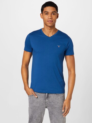 GANT Shirt in Blauw: voorkant