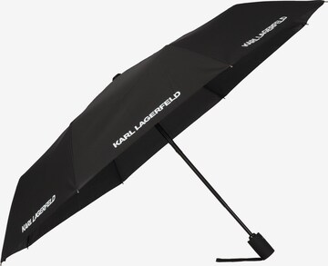 Karl Lagerfeld Umbrella in Black: front