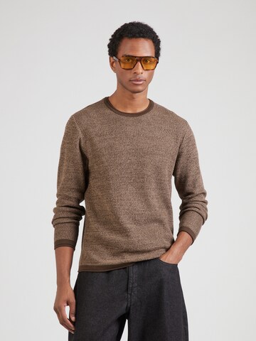 Pull-over 'ONSERIC' Only & Sons en marron : devant