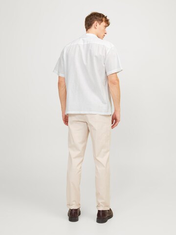 Comfort fit Camicia 'Summer Resort' di JACK & JONES in bianco