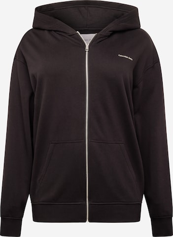 Calvin Klein Jeans Curve Sweatshirt in Black ABOUT YOU