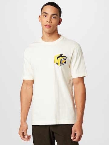Barbour International Shirt in Wit: voorkant