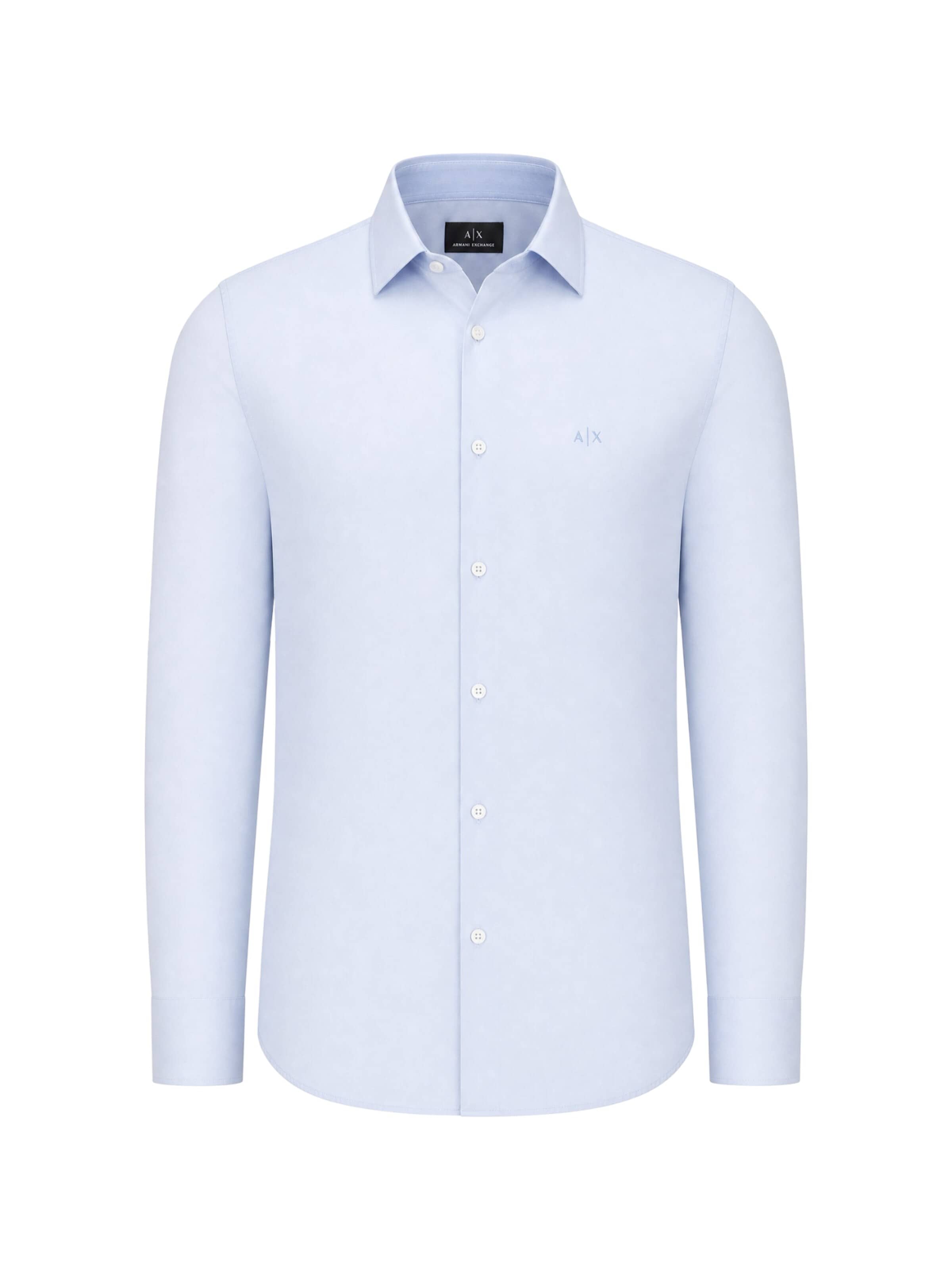 Maglietta '8NZCGB Z8ANZ' di ARMANI EXCHANGE in blu: frontale