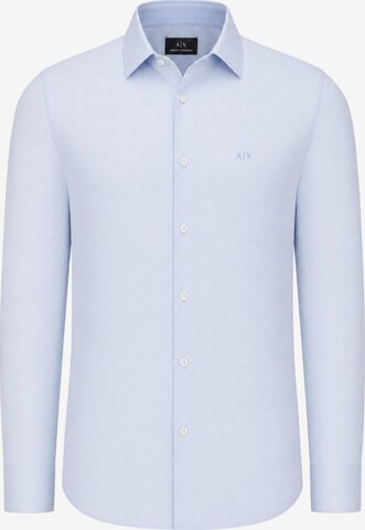 Maglietta '8NZCGB Z8ANZ' di ARMANI EXCHANGE in blu: frontale