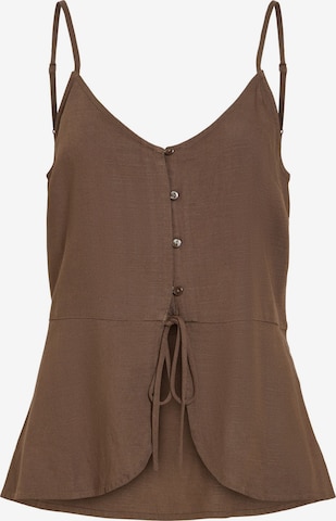 VILA Top 'VIKeta' in Brown: front