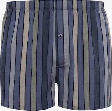 Boxers ' Fancy Woven ' Hanro en bleu : devant