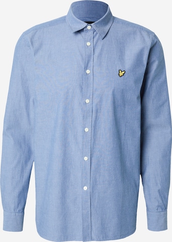 mėlyna Lyle & Scott Standartinis modelis Marškiniai: priekis