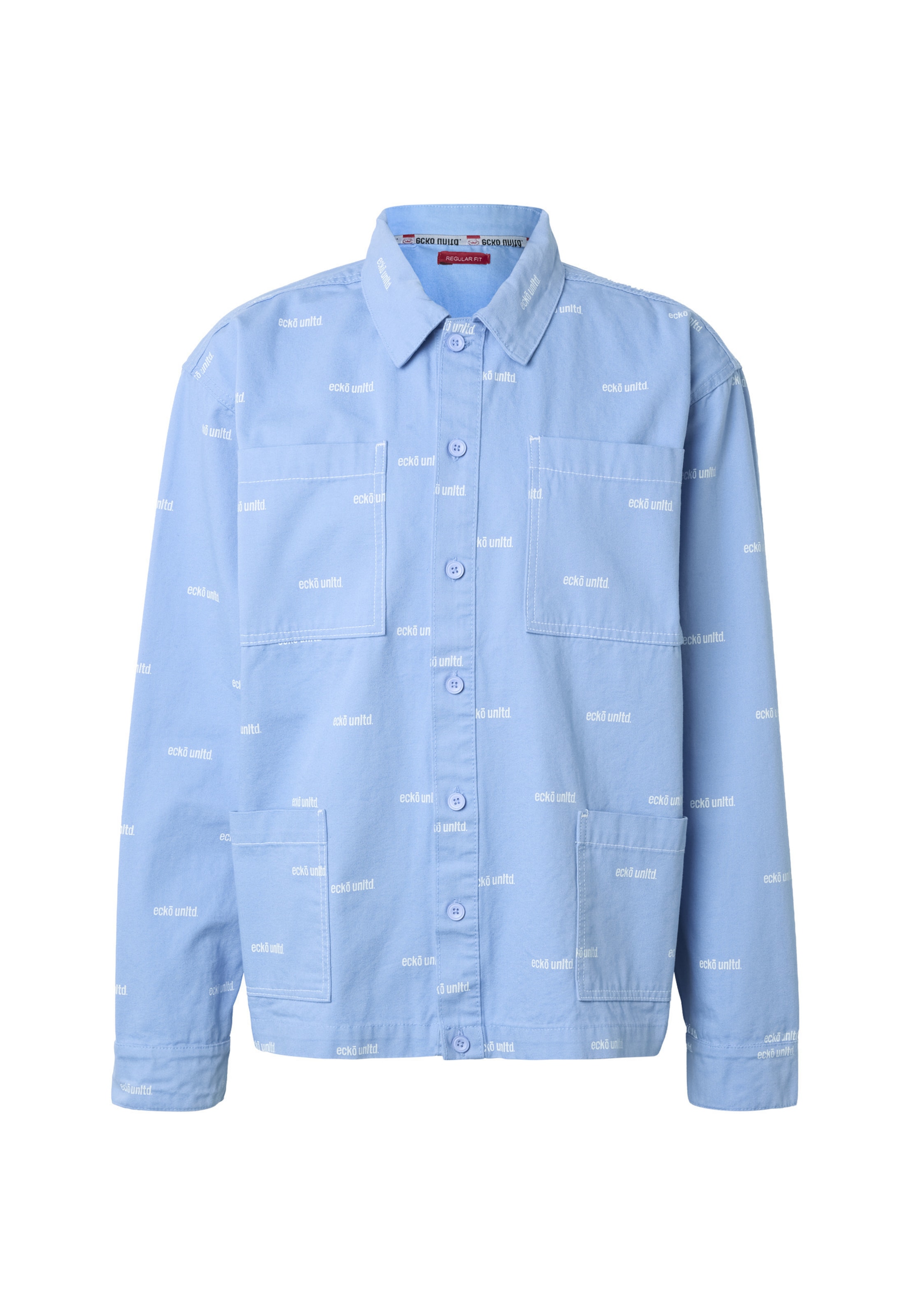 Ecko Unlimited Tussenjas in Blauw: voorkant