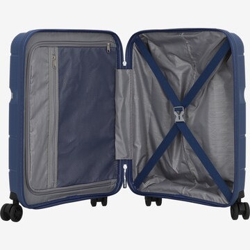 American Tourister Trolley in Blau