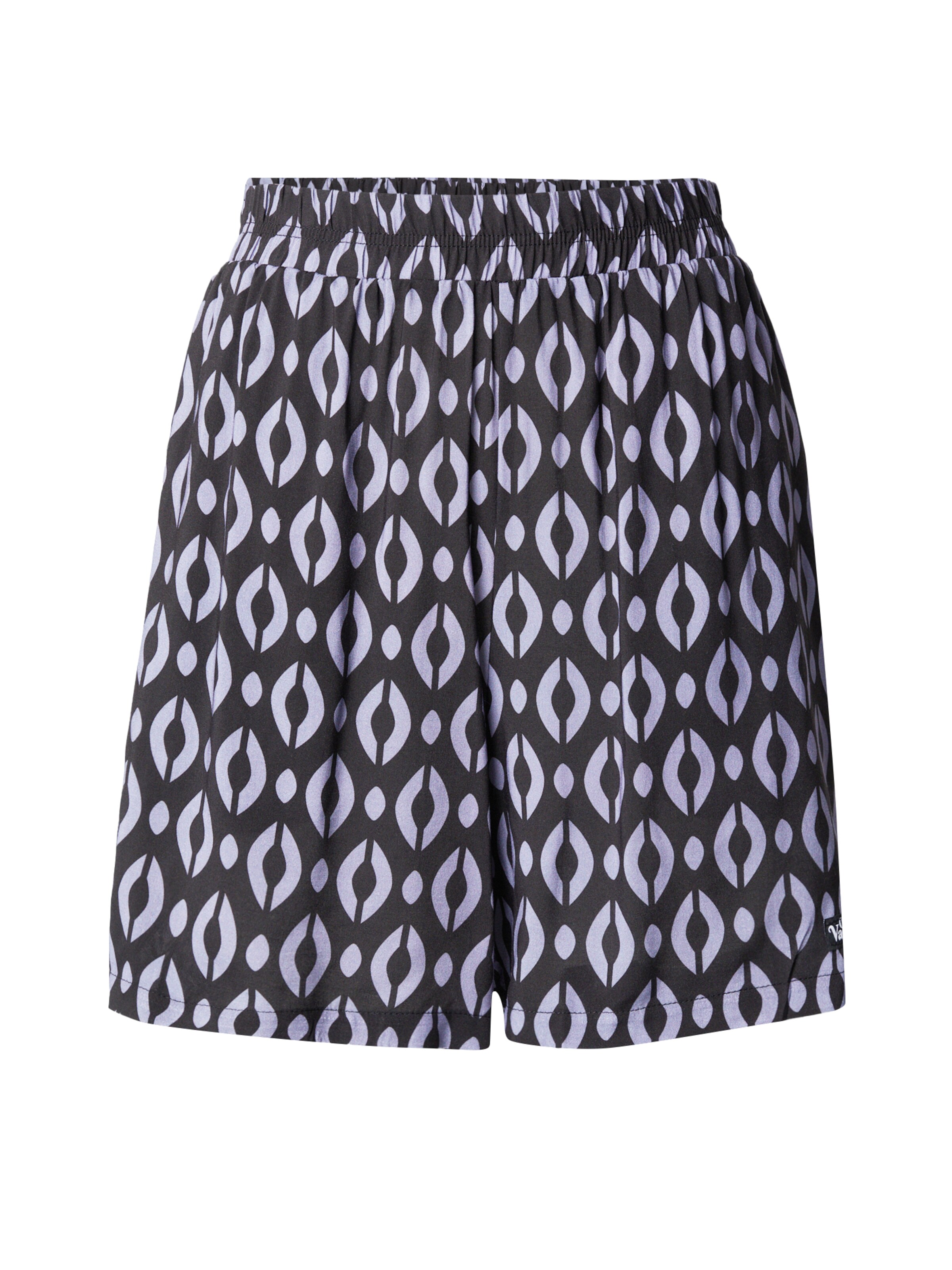 On Vacation Wide leg Trousers in Black: front