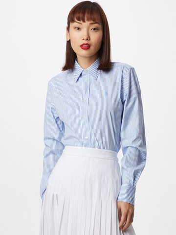 Polo Ralph Lauren Blouse 'Georgia' in Blauw: voorkant