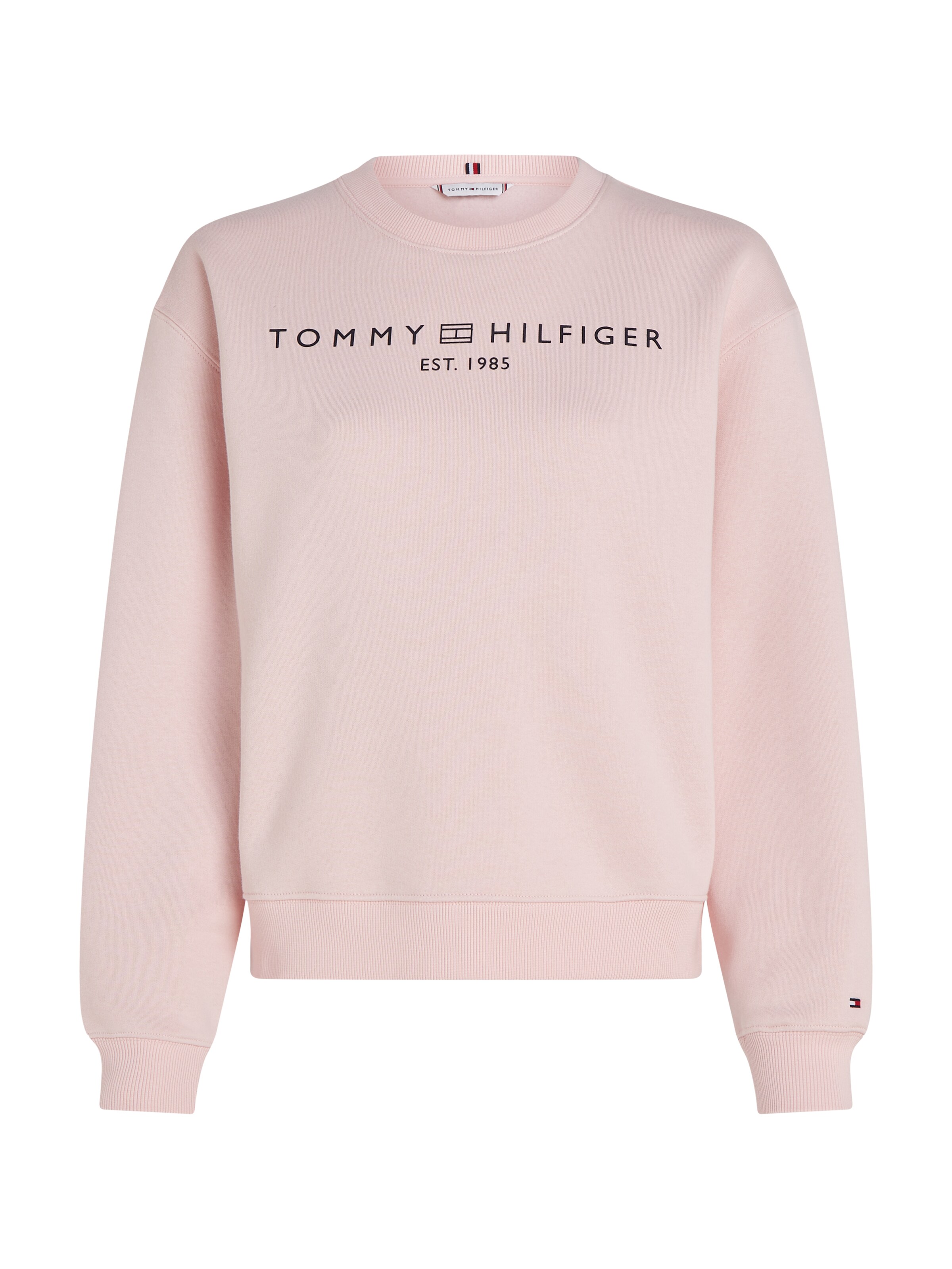TOMMY HILFIGER Sweatshirt in Pastel Pink ABOUT YOU
