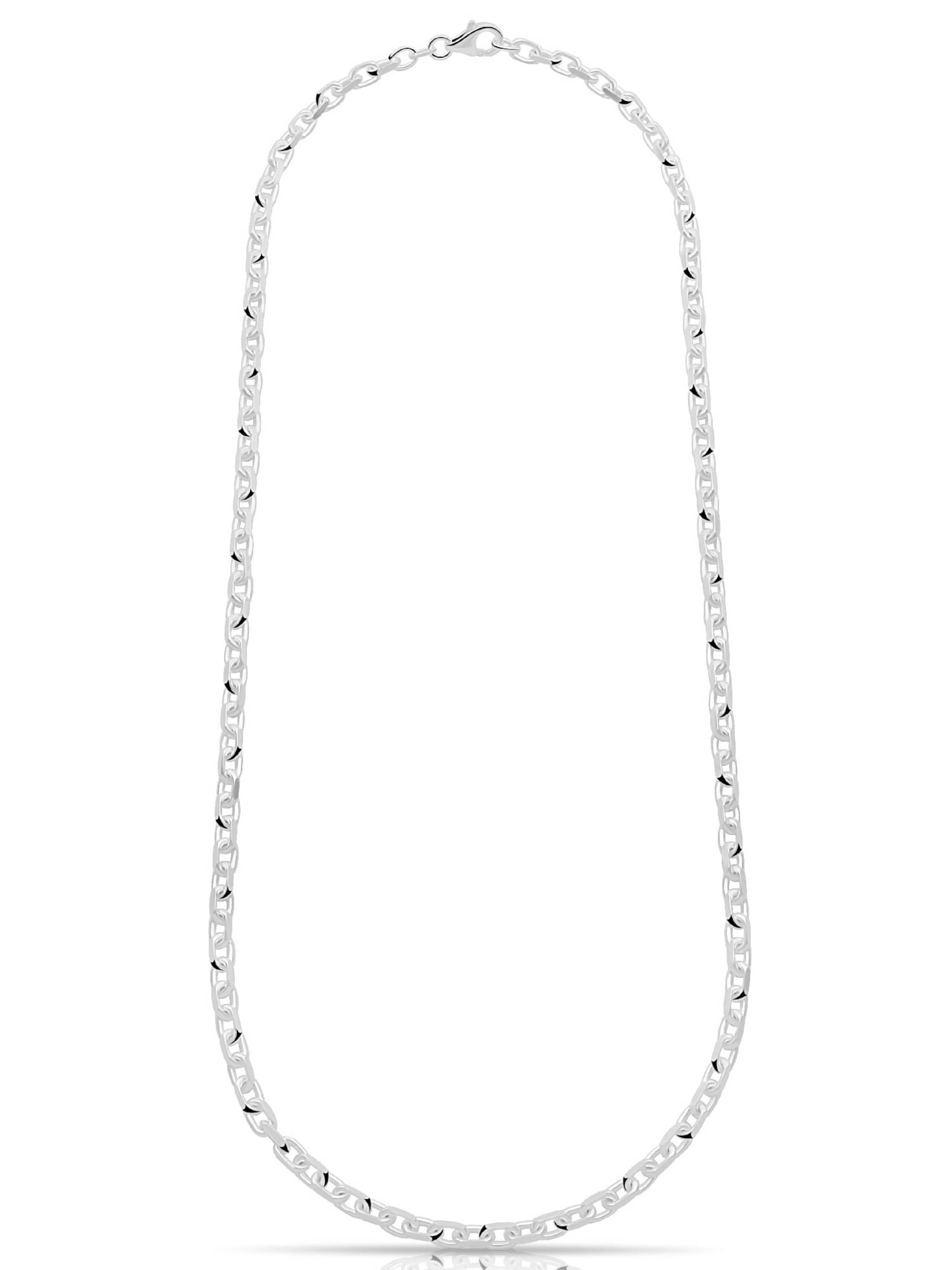 Tony Fein Kette 'Anker'‌‌‌‌‌‌ in Silber: Vorderseite