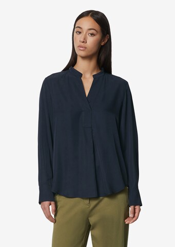 Camicia da donna di Marc O'Polo in blu: frontale