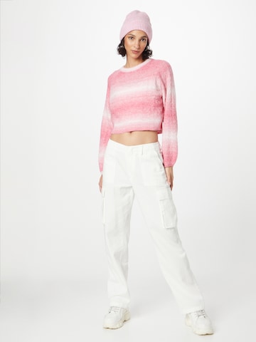 VILA Sweater 'Zeline' in Pink