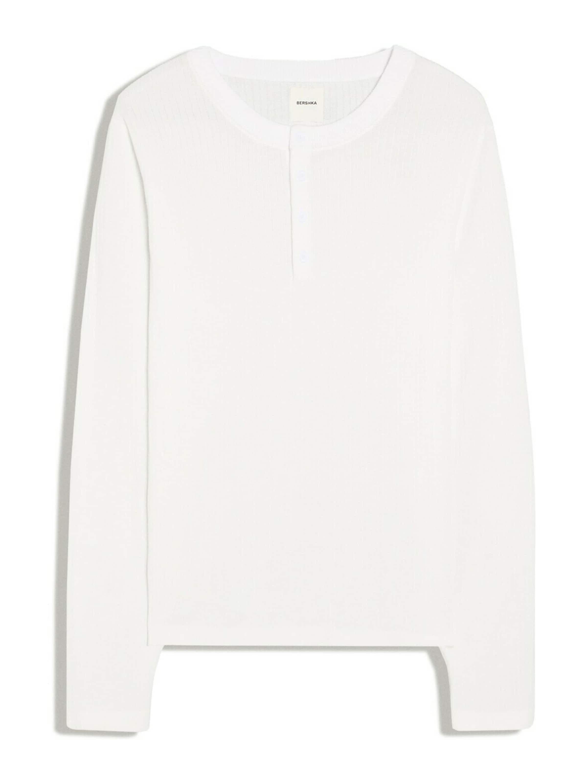 Bershka Pullover i hvid: forside
