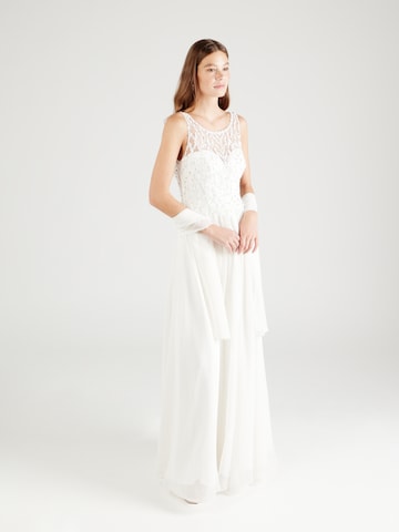 Robe de soirée Unique en blanc