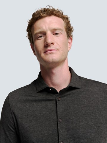 No Excess Regular fit Button Up Shirt in Grey
