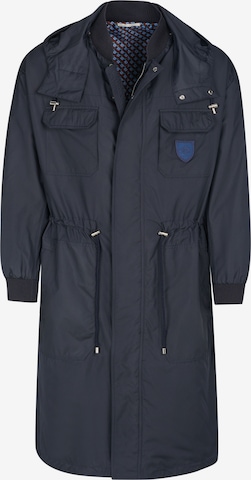 Manteau mi-saison PAL ZILERI en bleu : devant