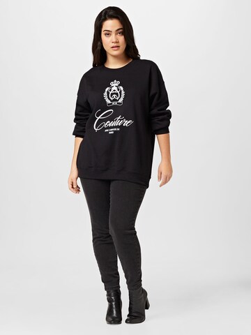 River Island Plus Sweatshirt in Zwart