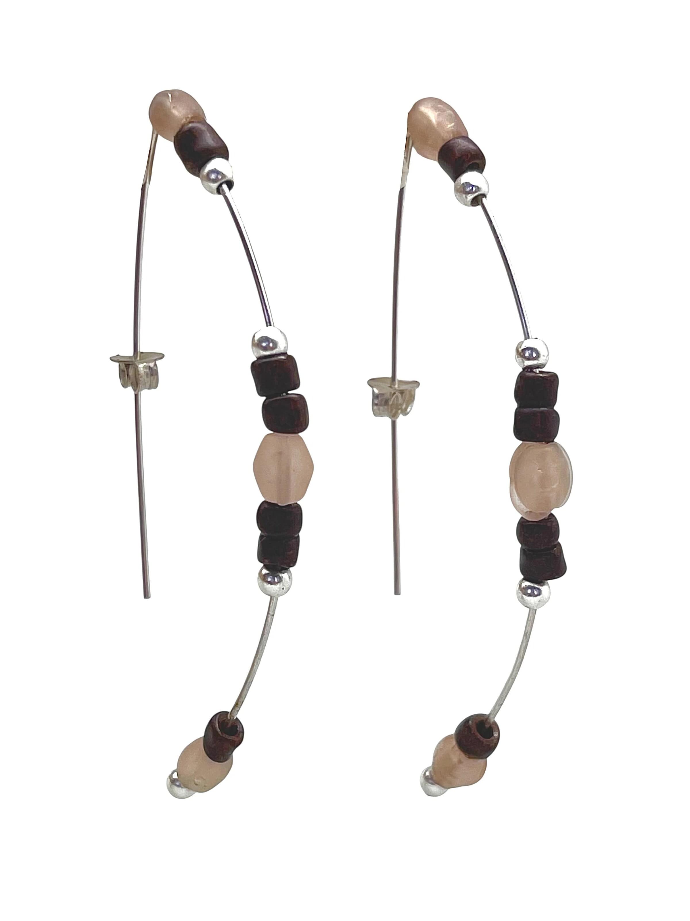 Gloria Mago Earrings in Pink