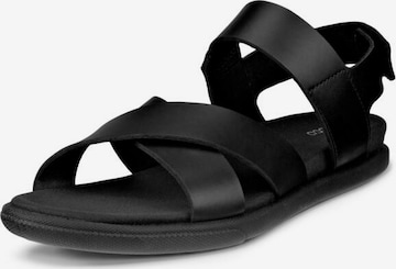 ECCO Sandale in Schwarz: Vorderseite