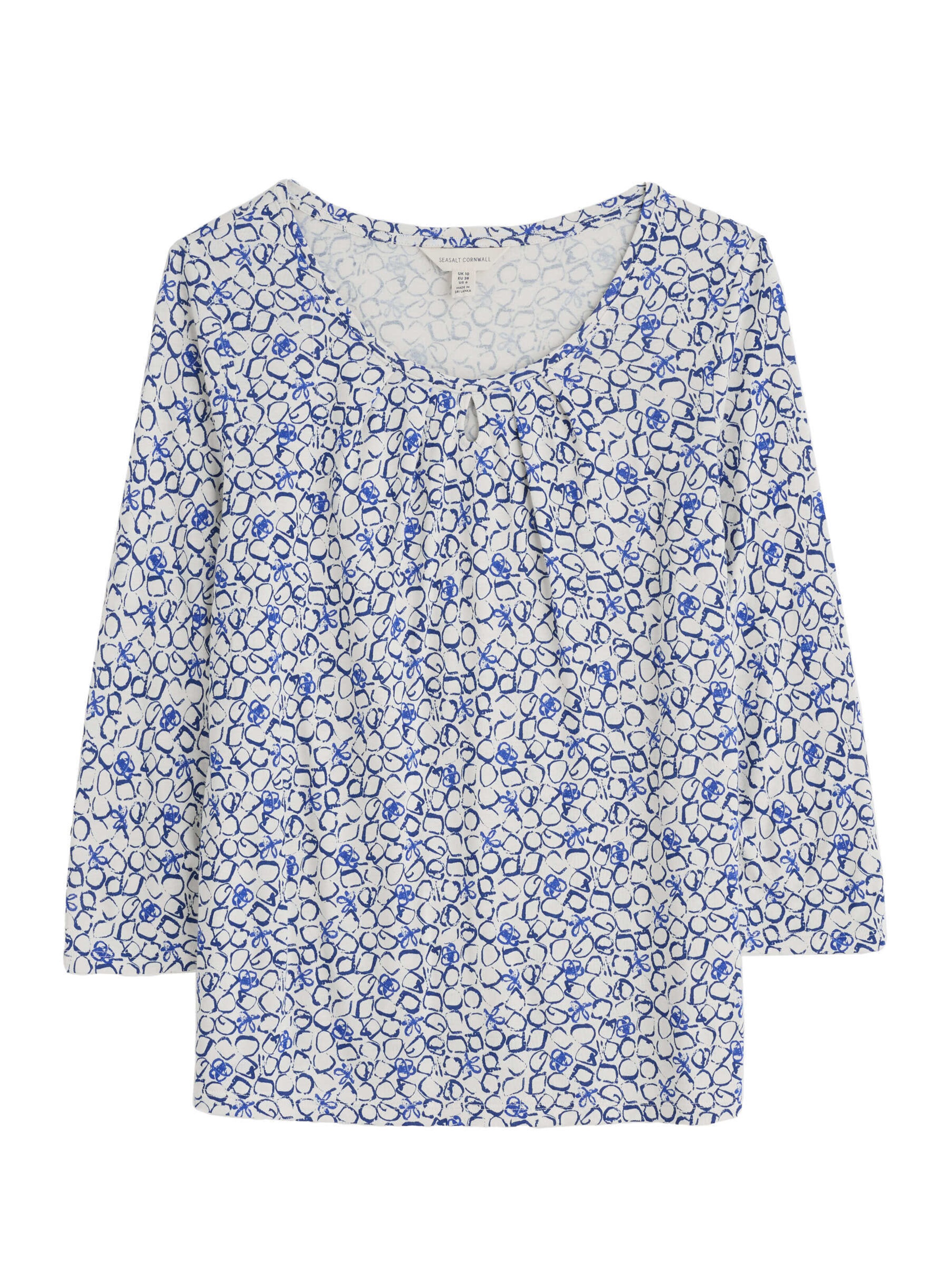 Camicia da donna 'Appletree' di Seasalt Cornwall in blu: frontale
