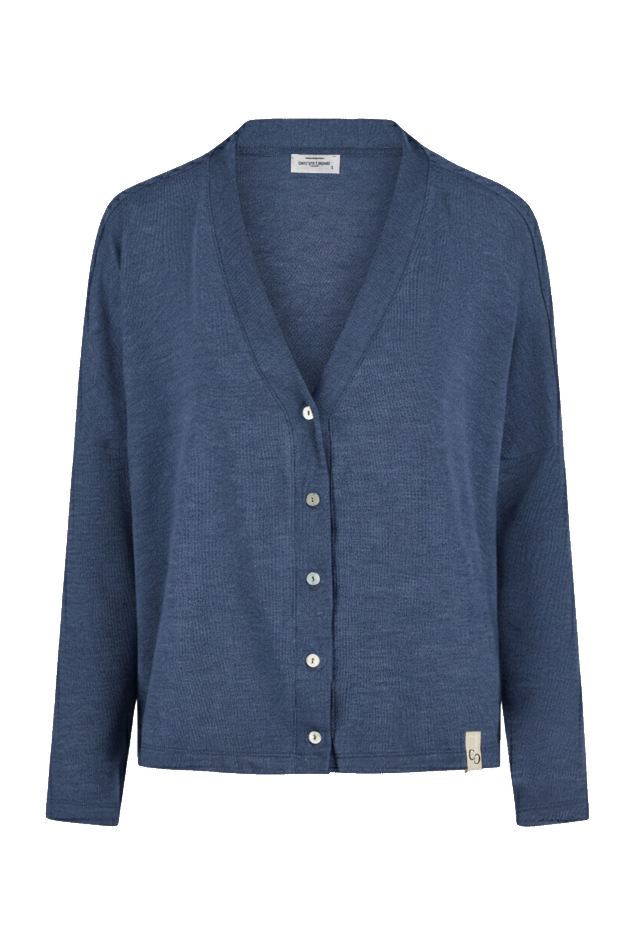 Cotton Candy Cardigan in blau, Produktansicht