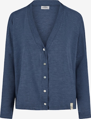 Cotton Candy Knit cardigan in Blue: front