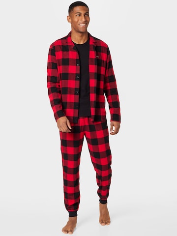 HOLLISTER Pyjama in Rot