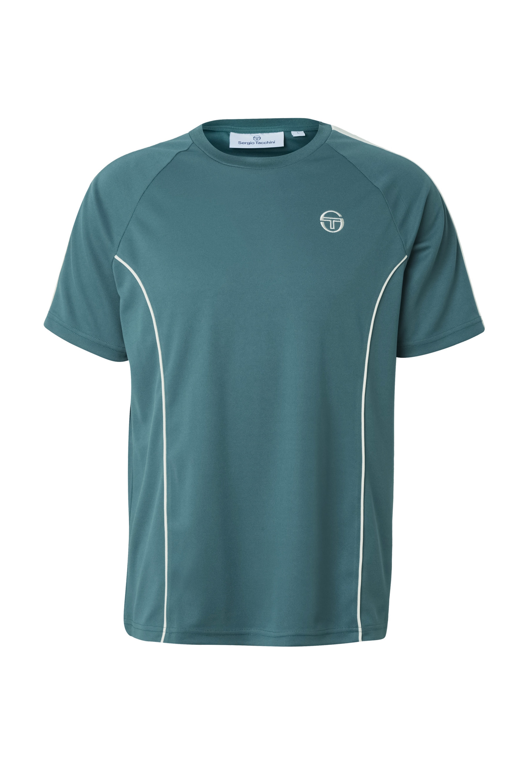 Sergio Tacchini - Camiseta 'Egeo' en verde: frente