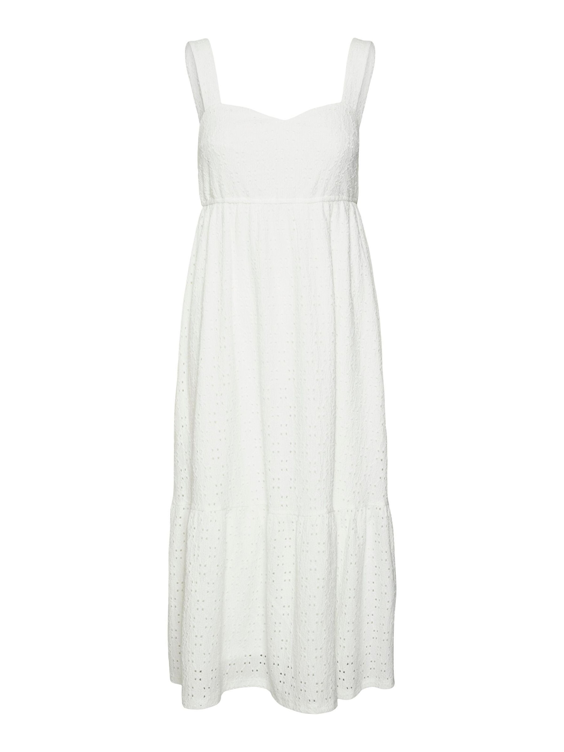 VERO MODA - Vestido 'VMUlrikke' en blanco: frente