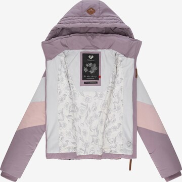 Ragwear Weatherproof jacket 'Novva' in Purple