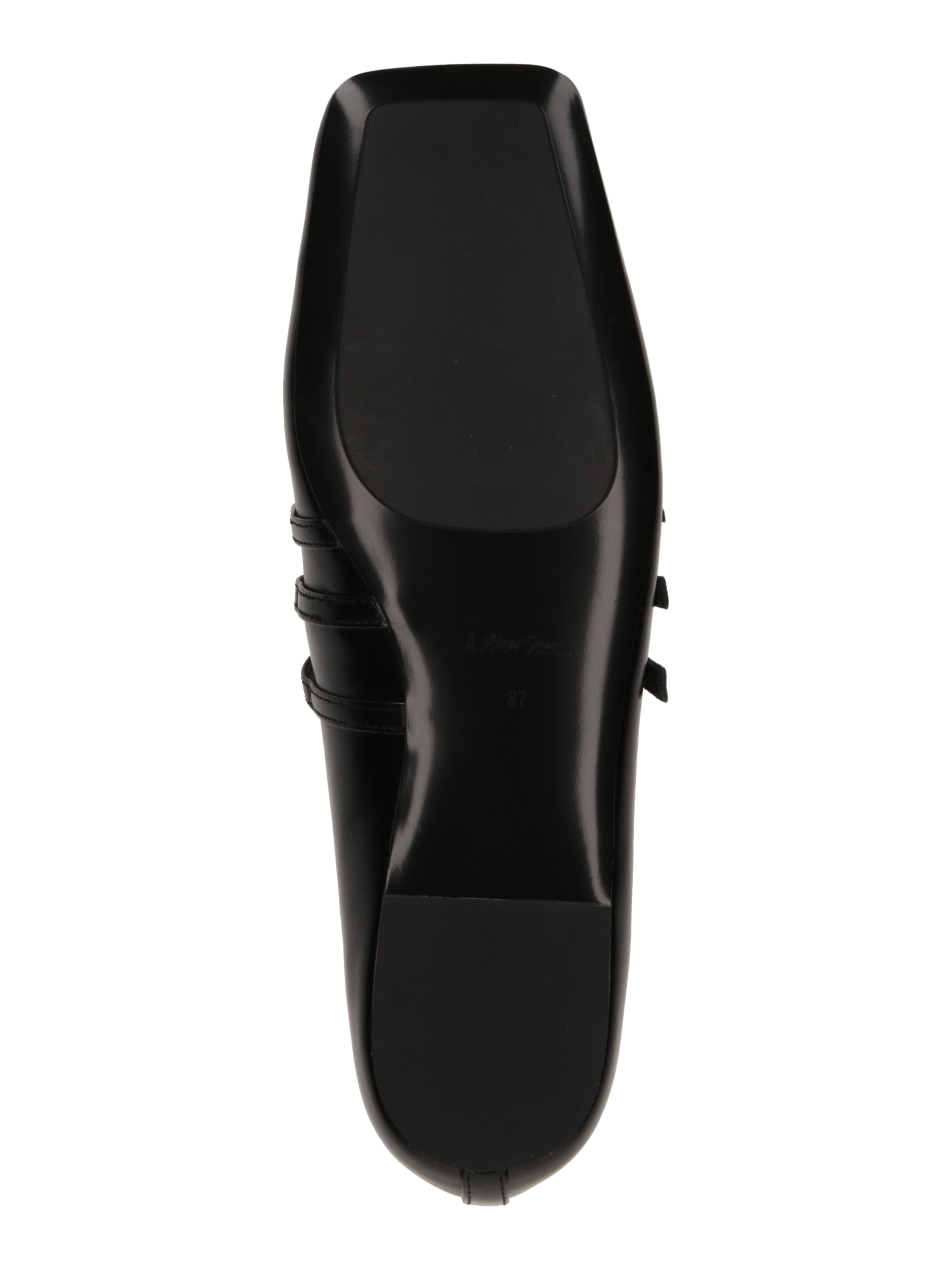 & Other Stories Strap ballerina in Black