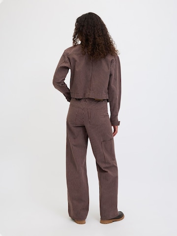 Wide Leg Pantalon 'JXAmy' JJXX en marron