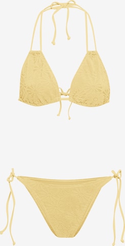 LSCN by LASCANA Bikini in Yellow: front
