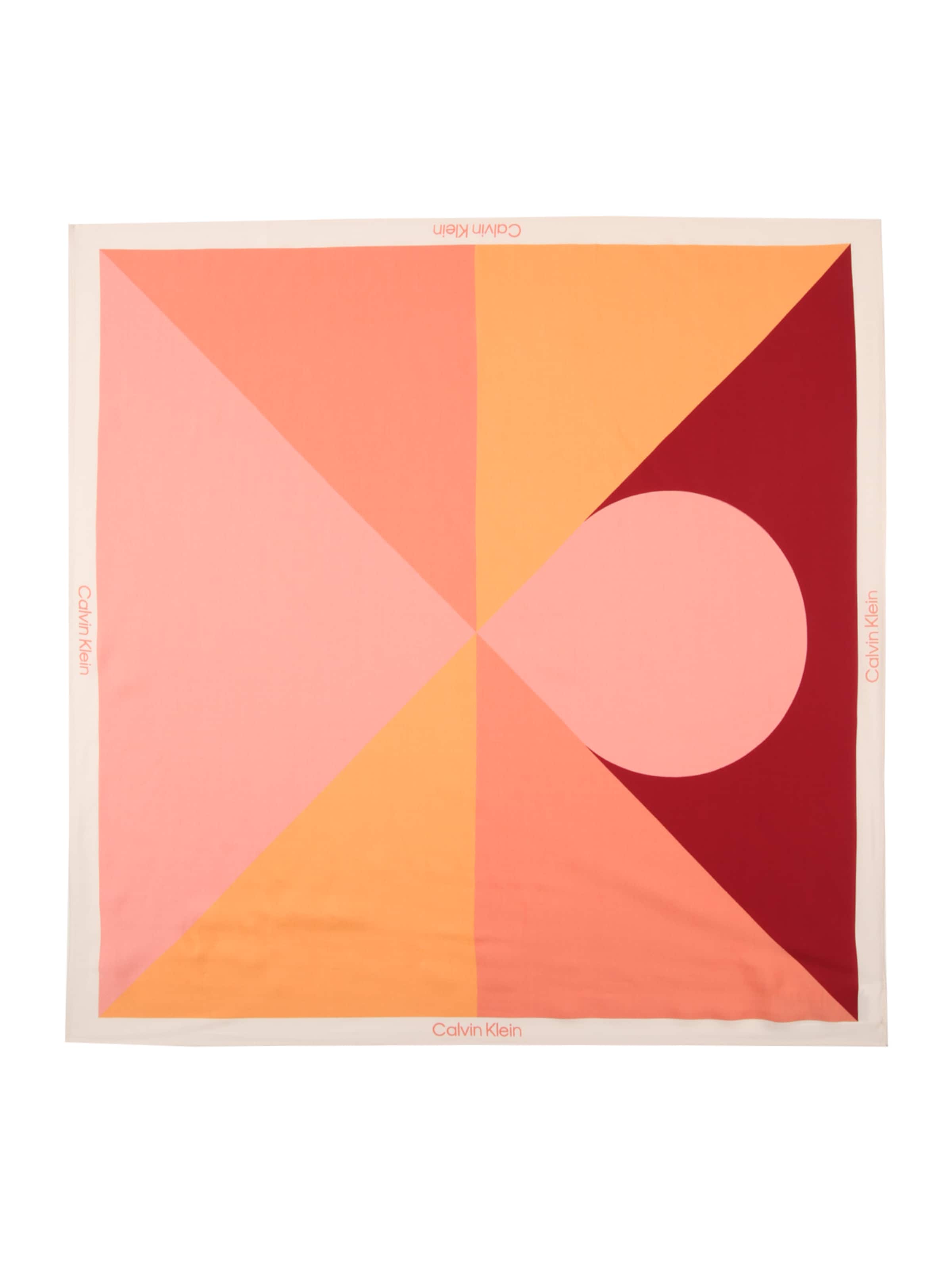 Calvin Klein Shawl in Red: front