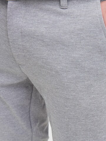 !Solid Slim fit Chino Pants 'Dave' in Grey