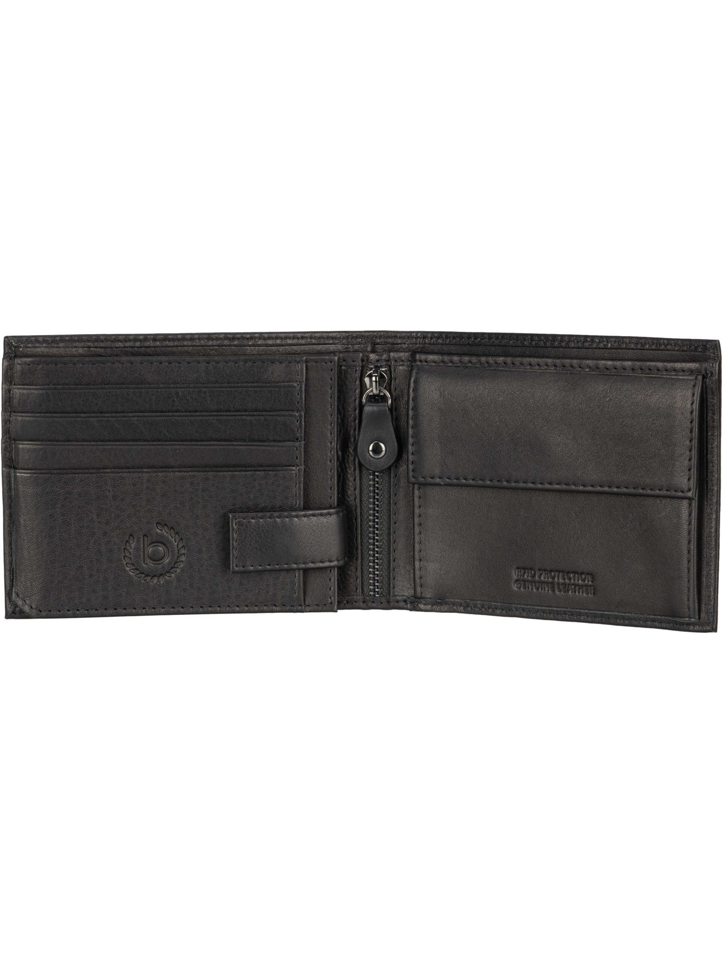 bugatti Wallet 'Nome Horizontal' in Black