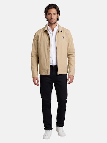 U.S. POLO ASSN. Tussenjas in Beige
