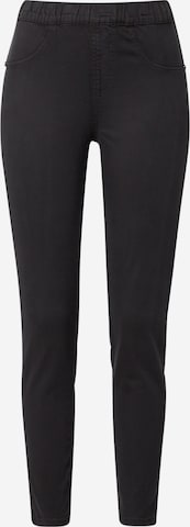 Coupe slim Pantalon 'Basofden' Fransa en noir : devant