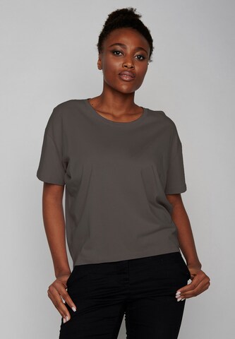 GREENBOMB Shirt in Grijs: voorkant