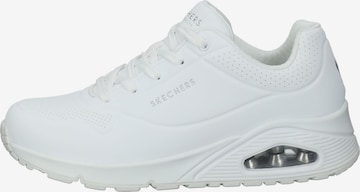 Baskets basses 'Uno - Stand On Air' SKECHERS en blanc : devant