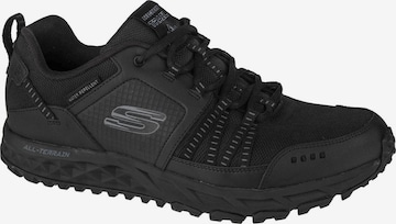 SKECHERS Lage schoen 'Skechers Escape Plan' in Zwart: voorkant