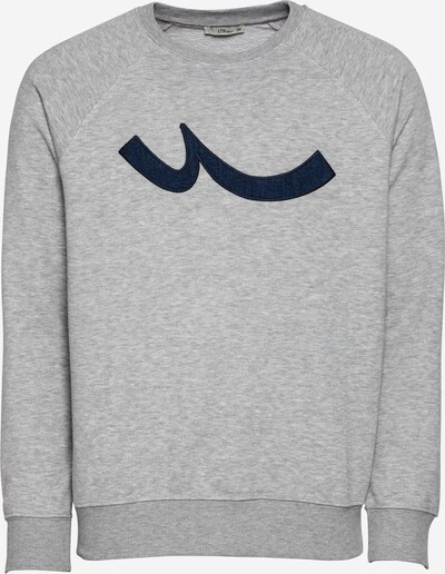 LTB Sweatshirt 'GORIBA' in dunkelblau / graumeliert, Produktansicht