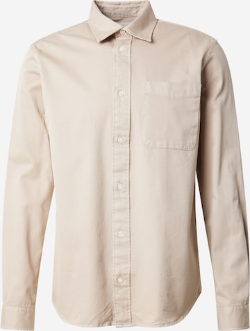 Chemise 'JPRCCDOVER' Jack & Jones Premium en gris : devant