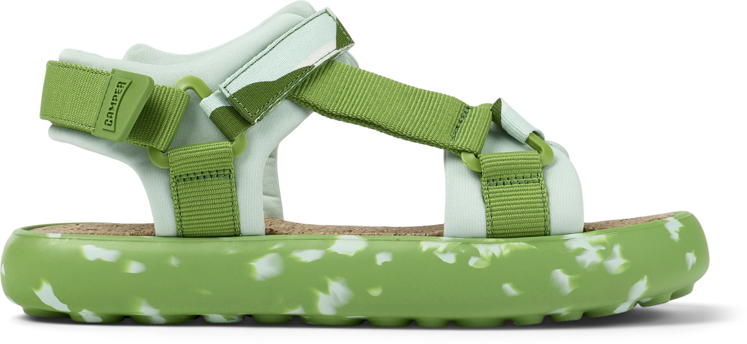 CAMPER Sandal 'Pelotas Flota' in Green